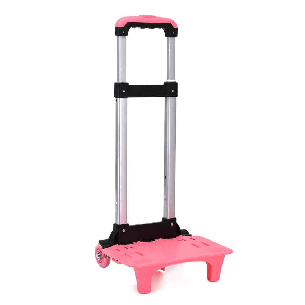 Тележка ручная из алюминиевого сплава Прочная 2-колесная Тележка-стойка с тяговой ручкой Переноска для питомцев Студенческий рюкзак