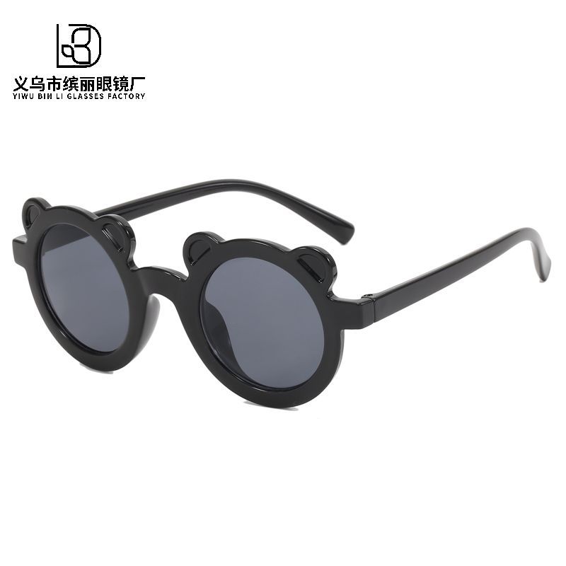 Детские солнцезащитные очки Детские милые мультяшные очки с медведем Детские фотоочки Солнцезащитные очки для мальчиков и девочек Солнцезащитный козырек