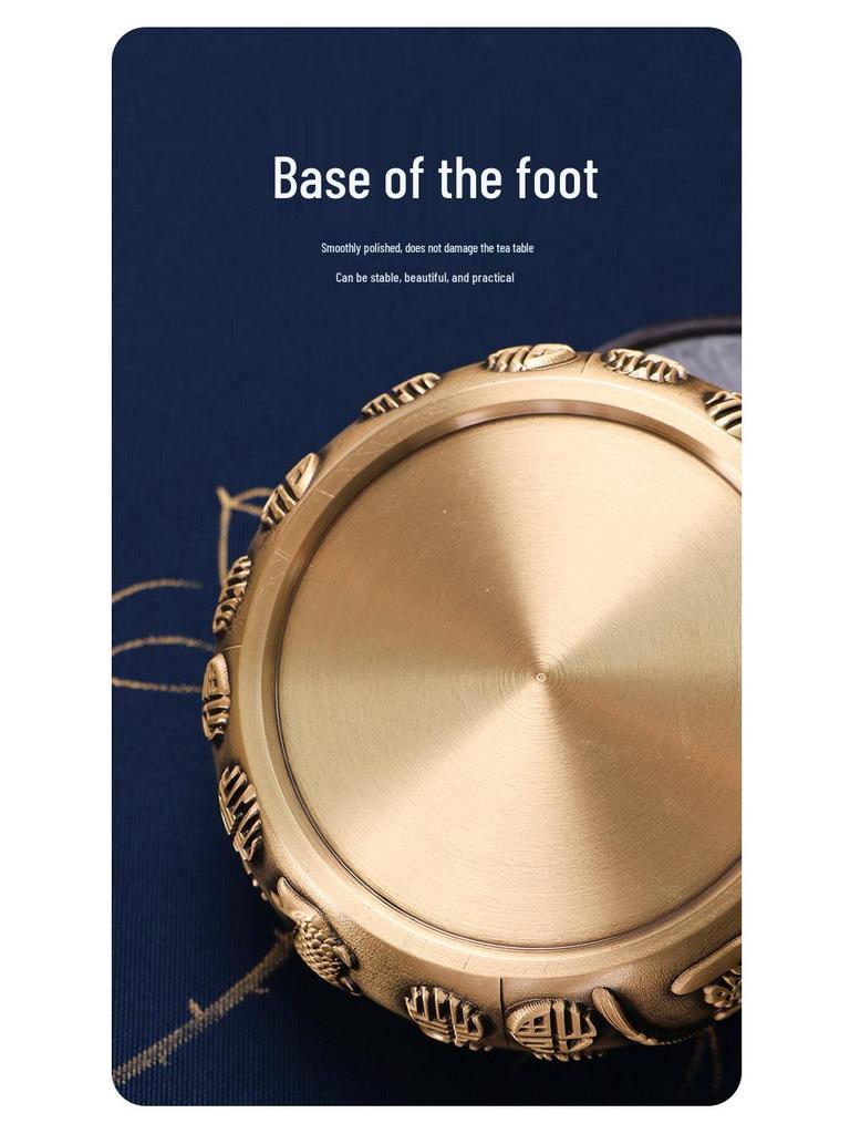 Brass Money Bag Ashtray: Large Creative Niche Ornament for Office, Living Room, or Tea Room Table