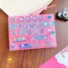 26 Key Decompression Button Toy Bag Hanging Ornament Keyboard Keychain  Popular Pendant