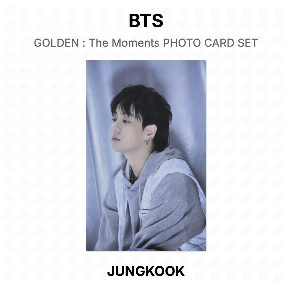 BTS ЗОЛОТОЙ : Набор фотокарточек The Moments Официальная фотокарточка