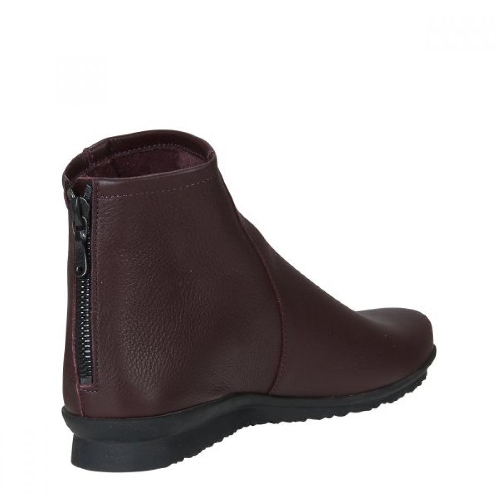 Riccio Anna Women Leather Ankle Boots Black Hs33arc001wn