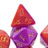 7 игральных костей D4-d20 с несколькими гранями Игрушки для вечеринок Настольная игра Аксессуары для классной комнаты Ролевые игры RPG