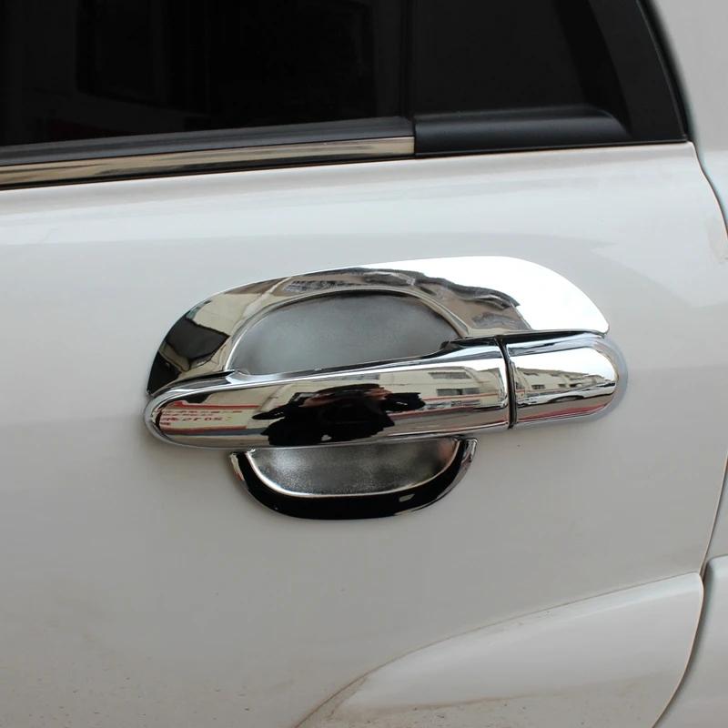 Для Kia Sportage 2005 2006 2007 2008 2009 2010 2011 2012 2013 ABS Хромированная Накладка на Ручку Двери Рамка Чаши Декоративная Наклейка Автомобильный Аксессуар