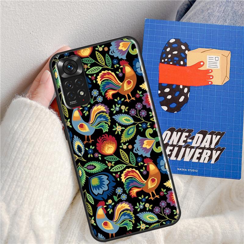 Chicken Hen Rooster over For Redmi 9 10 10A 9C 10C 12C Case For Redmi Note 8 9 10 11 12 Pro Plus 10S 11S 12S