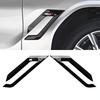 Car Side Fender Sticker Shark Gill Air Flow Wing Vent Trim For BMW X6 G06     2024 Car Styling