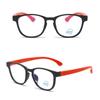 Silicone Kids Glasses Eye Protection Ultra Light Frame Comfortable Eyeglasses  Children Boys Girls