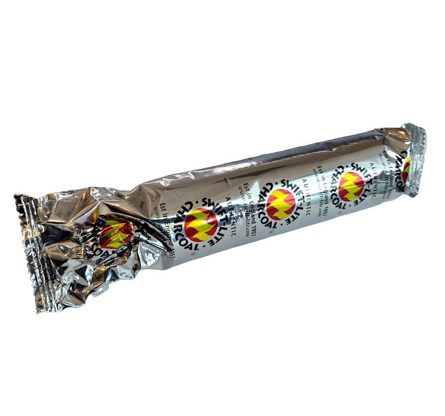 33mm Swift Lite coals with kindling 10 pcs roll