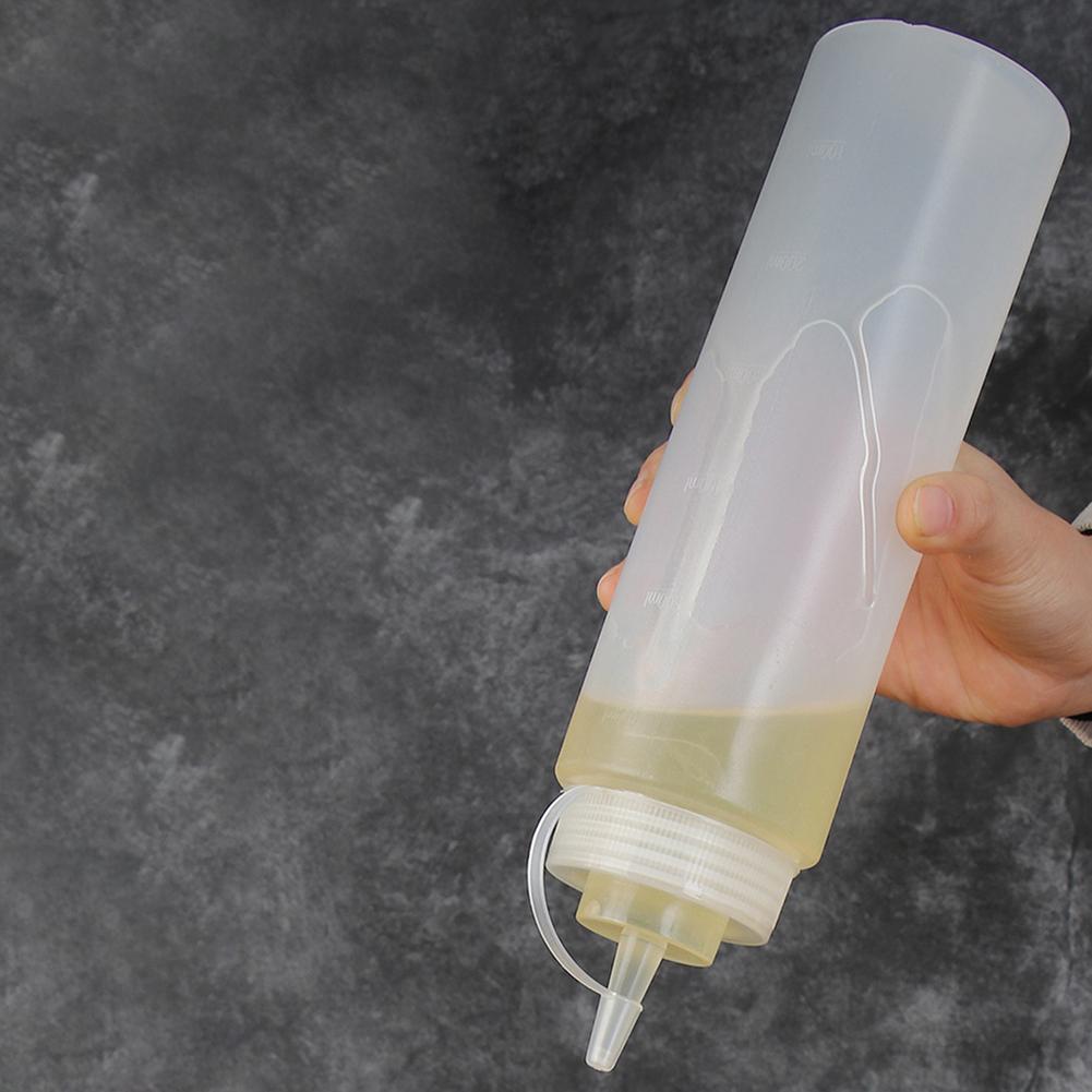 3x/набор пластиковых бутылочек с дозатором приправы, кетчупа, горчичного соуса, 8 унций