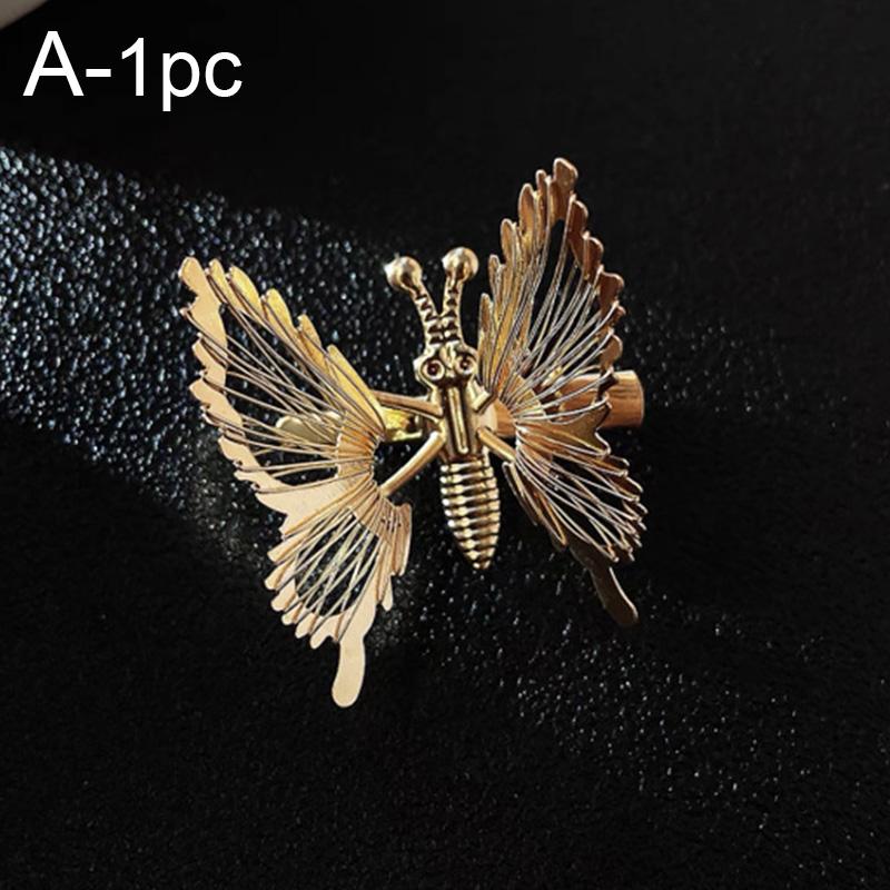 Butterfly Three-dimensional Tassel Hairpins Hair Pins Accessories Pins Ornaments Jewelry