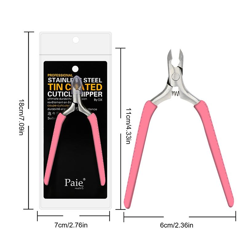Красочные ножницы для локтевого отростка ногтя, средство для удаления вросшей омертвевшей кожи, кусачки для дизайна ногтей, кусачки для кутикулы, кусачки для стрижки кромок, маникюрные плоскогубцы, инструмент