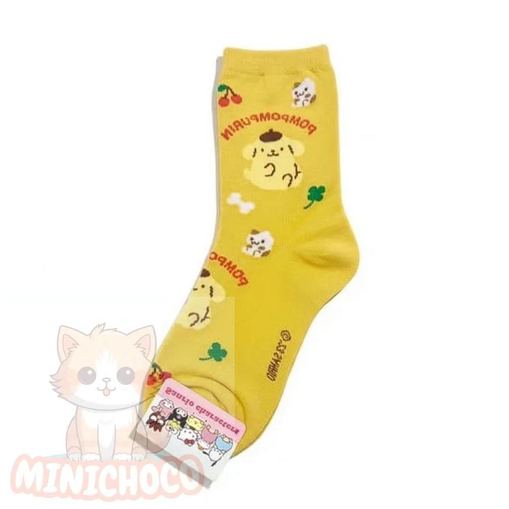 Мини Носки Choco Daily Модные Носки Красивые Носки Носки с Персонажами Sanrio Цвет Pompompurin