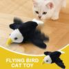 Flappy Bird Cat Toy Flying USB Electric Cat Bird Toy Pet Accessory For Scratching Exercise Mental Stimulation Hunting Simulation