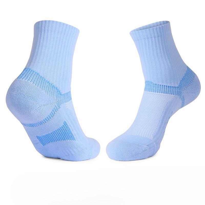 Women's Thick Hair Ring Professional Badminton Tennis Reinforced Arch Boneless Non Slip Tube Socks