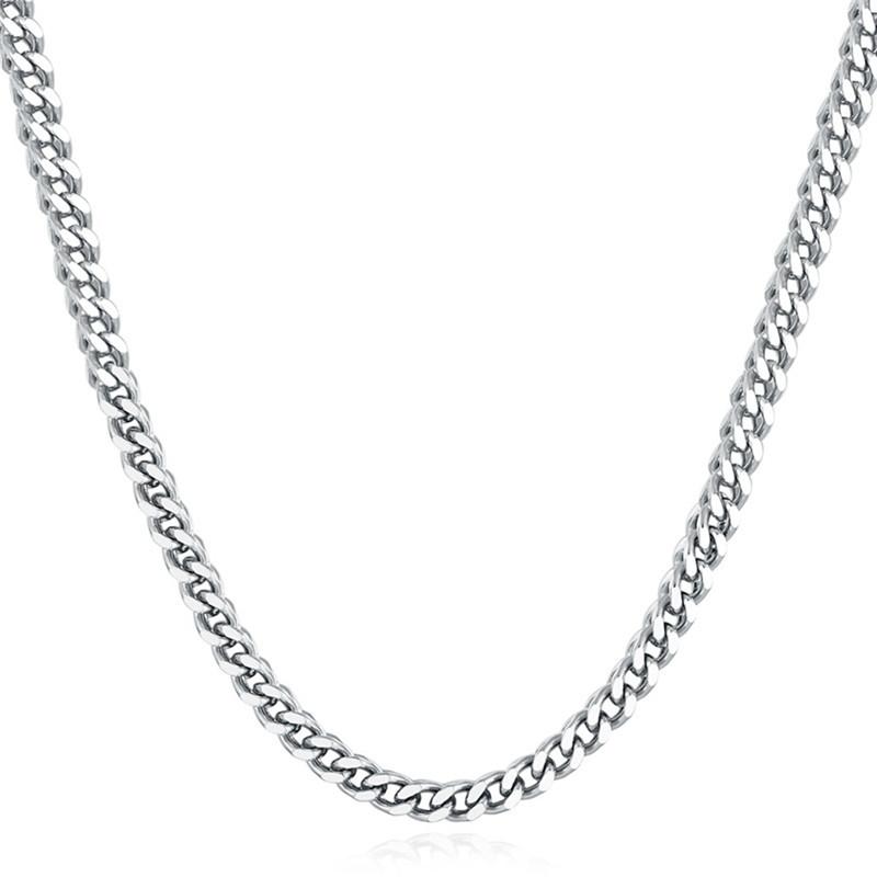 Ожерелье в стиле хип-хоп, мужская цепочка из титановой стали, толстое индивидуальное украшение, аксессуары для уличных танцев для мальчиков, ожерелье