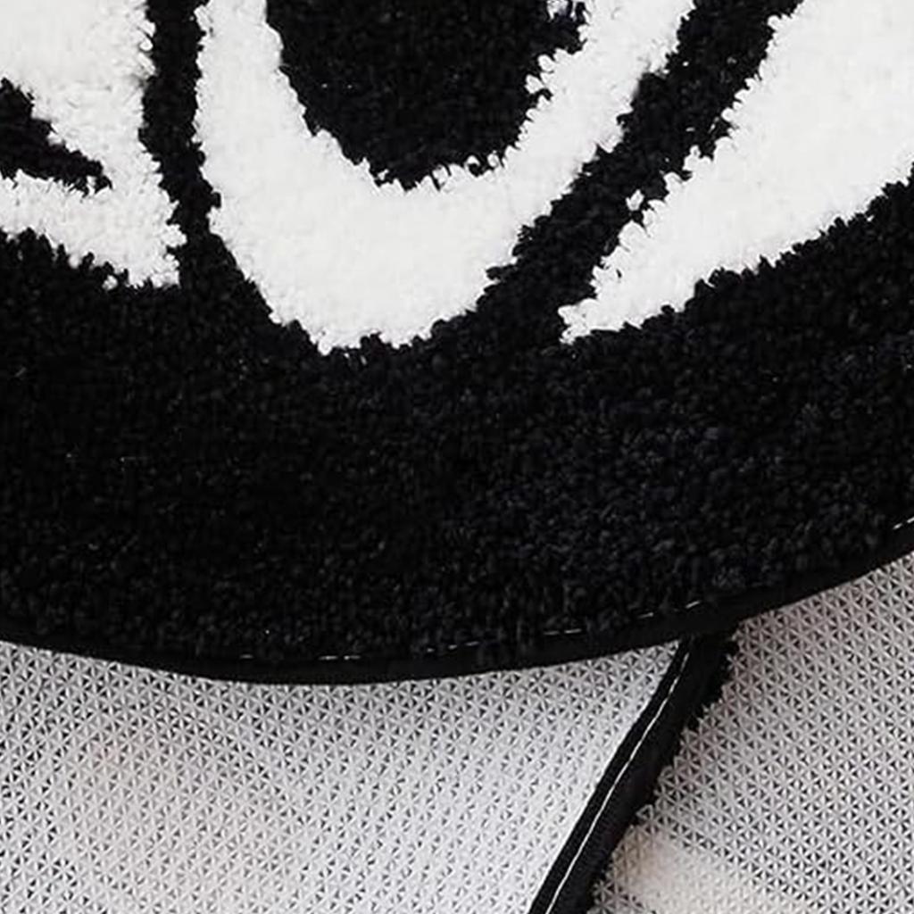 Череп Нож Ковер Ужас Страшный Крик Прикроватный Ковер Износостойкий Кашемир Домашний Приветственный Декор