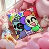 Игровой D-Dandys World Наволочка с принтом для подушки-сидушки для гостиной, дивана и декора спальни