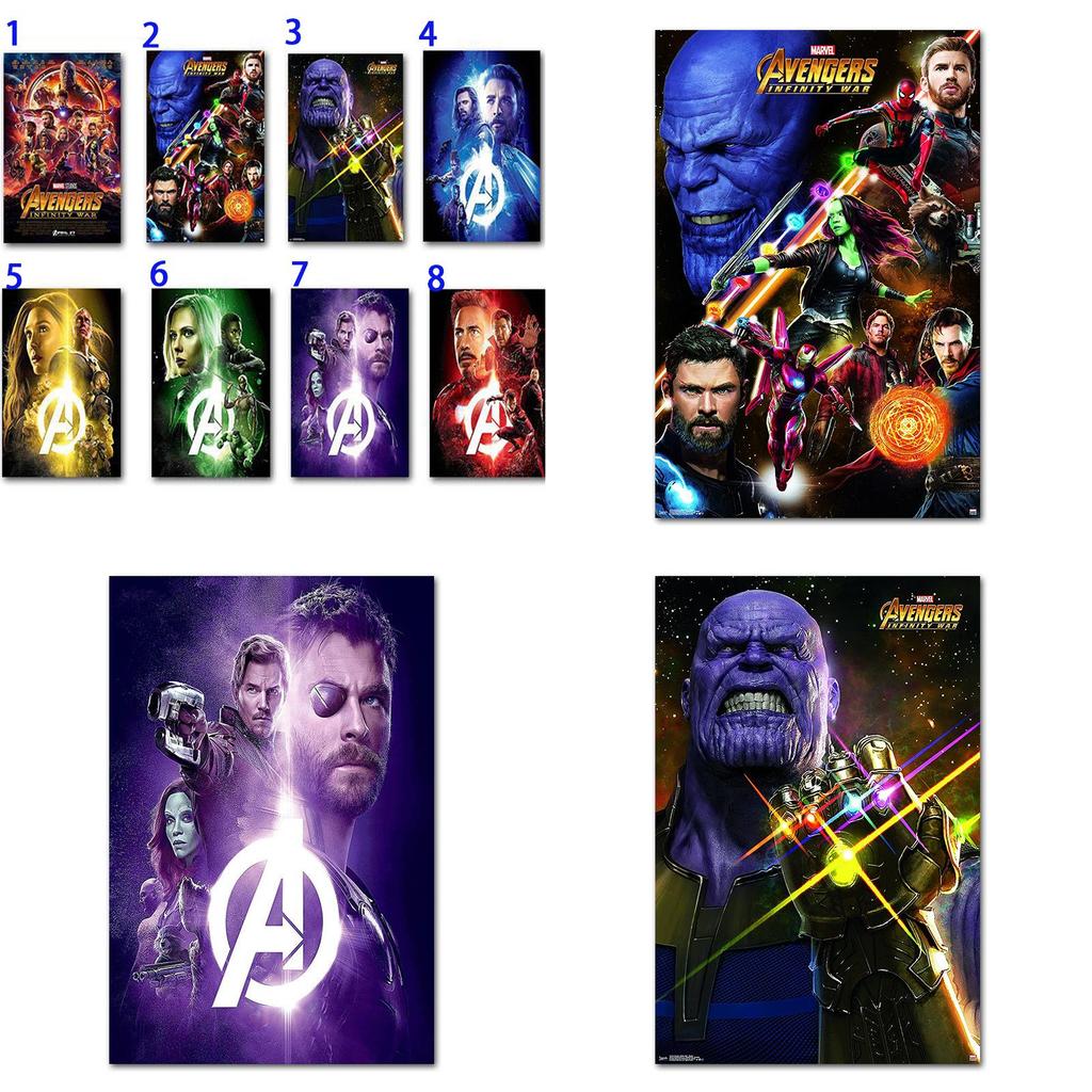 Роскошный плакат героя Marvel из шелковой ткани для декора спальни и кабинета