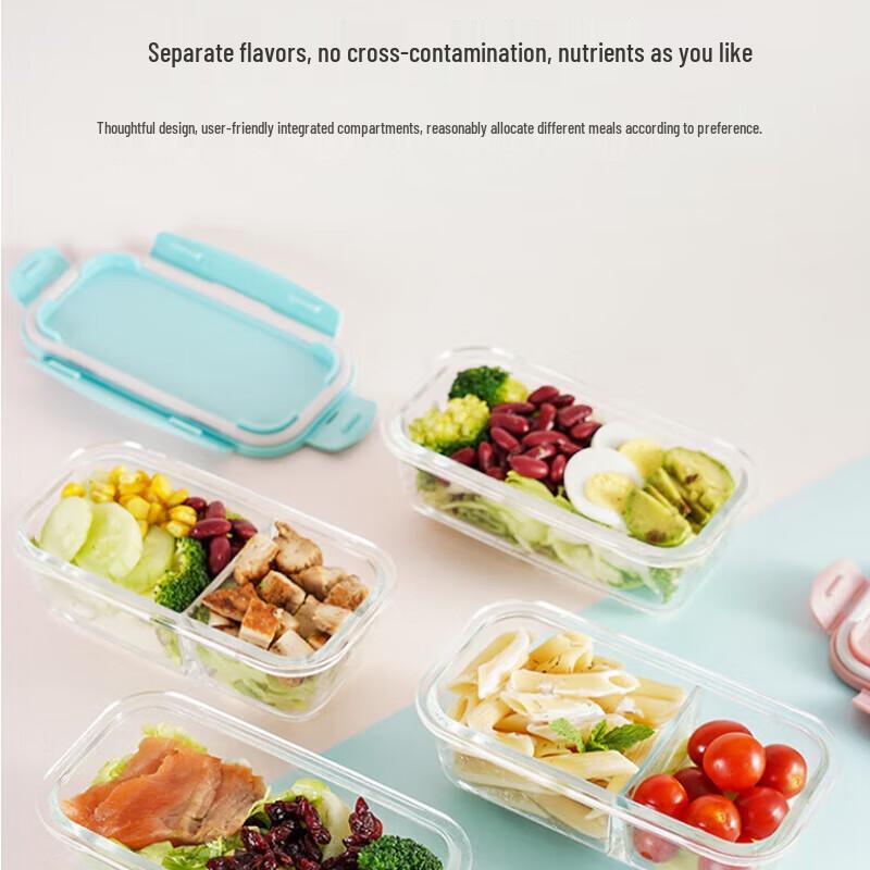 Lock & Lock Glass Food Storage Container Set