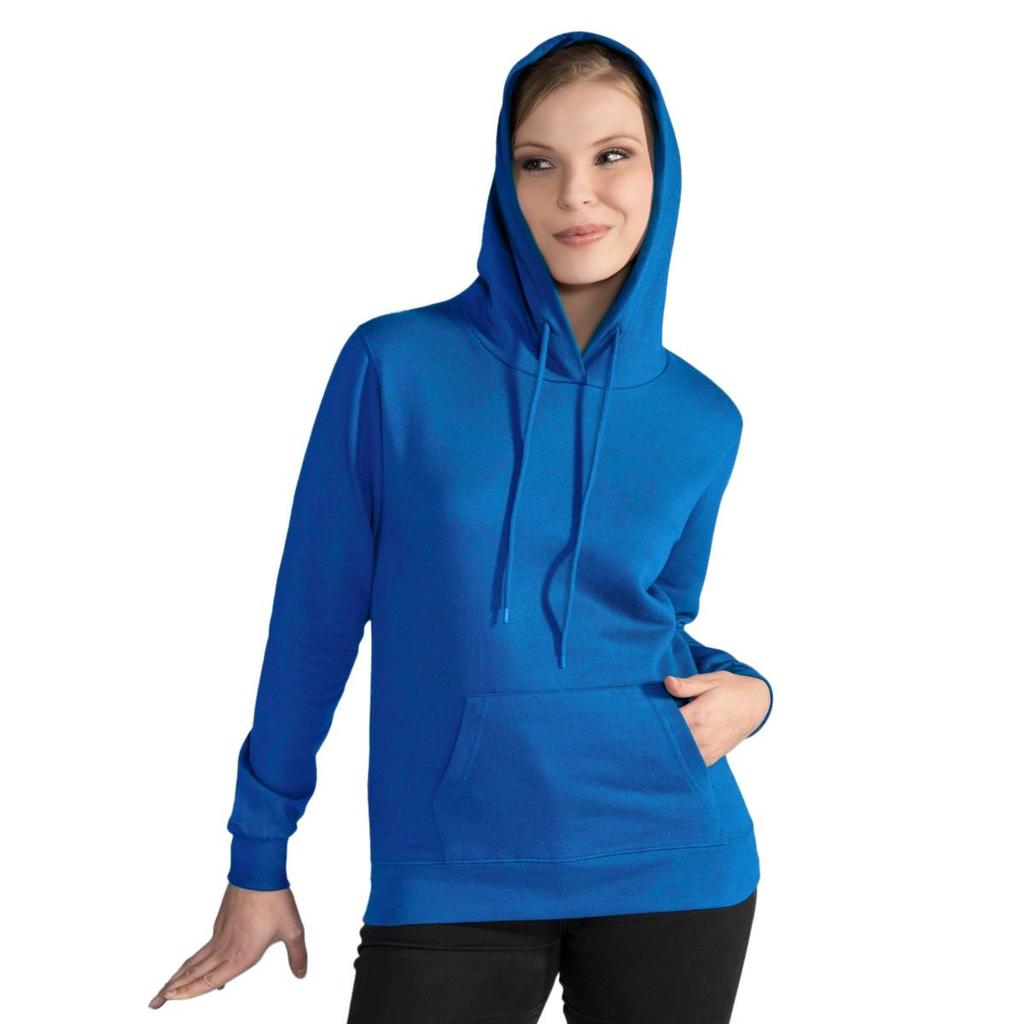 SG Ladies/Womens Plain Hooded Sweatshirt Top / Hoodie