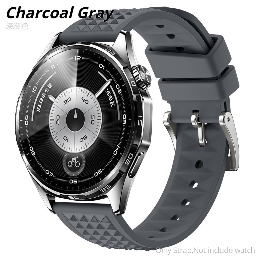 20mm 22mm Sports Silicone Band For Huawei Watch GT6 GT5 GT 4Pro 46mm Strap Bracelet For Samsung Galaxy Watch 7 6 5 4 Replacement Breathable Wristband