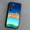 Чехол для телефона с игрой S-Stardew V-Valley Для Samsung S25 S24 FE S23 S22 S21 Plus S20 Ultra Note20Ultra Черный Мягкий чехол