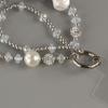 Hanging Cord Mobile Phone Lanyard Pearl Bead Cellphone Strap Luxury Y2K Phone Chain  Jewelry Gift