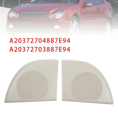 Пара накладок на передние дверные динамики для Mercedes W203 CLC купе A20372704887E94