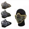 V1 Steel Wire Mouth Guard Half Face Shield with Single Strap for Training