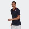 Adidas H.Rdy Top Polo Tennis Sports Быстросохнущая рубашка с короткими рукавами Мужские топы Темно-синие H31439