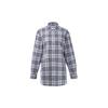 Burberry Рубашка Женская Светло-голубая Серая 80118351