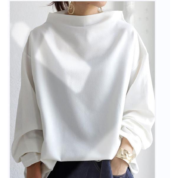 New Women'S Clothing Retro Casual Sexy Daily Fashion Temperament Commuting Business Shirt Long Sleeved Hoodie Top