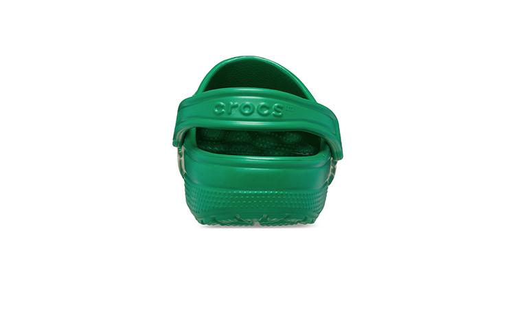 Crocs Классические клоги EVA Classic Clogs Унисекс Вечнозеленый Зеленый 10001-3WH