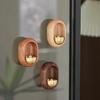Wooden Wind Chimes Wireless  Doorbell Entrance Door Bell Decorative Wind Bell for Home Opening Hanging Decorations