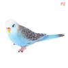 Simulation Parakeet Miniature Landscape Ornament Artificial Bird Model Props