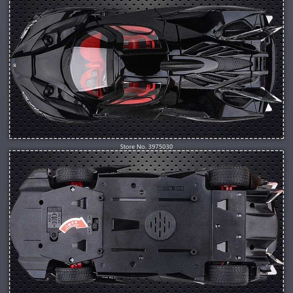 AAYP1 1:18 Apollo EVO Toy Cars Models Alloy Diecast with Light Music Miniature Supercar Wheel Steering Vehicle for Children Best Gifts