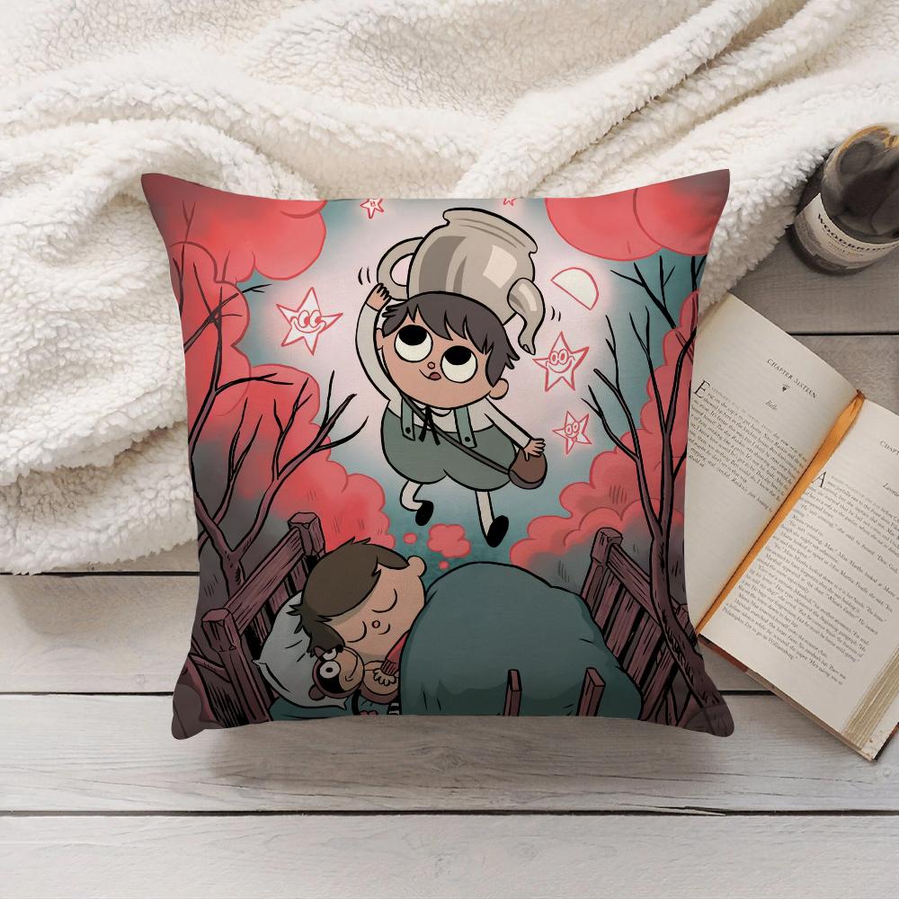 Cartoon OOver the GGarden WWall Pillow Case Home Decoration Cushion Cover Suitable For Bedroom Car Office Sofa