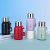 Stylish Stainless Steel Thermos Cup Simple and Compact Sling Water Cup Outdoor Portable Vacuum Bouncing Cup