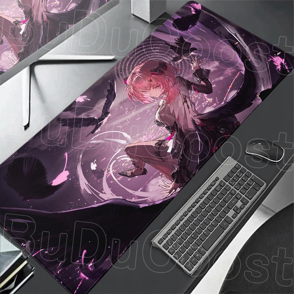 Игровой коврик для мыши Zenless Zone Zero Клавиатура Mausepad с заблокированным краем ZZZ Remielle Dan Аниме Настольный коврик Компьютерные офисные аксессуары