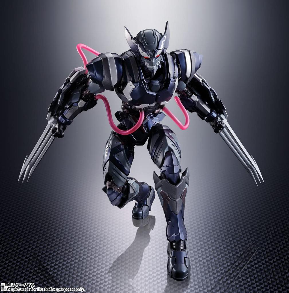 TAMASHII NATIONS Тех на Мстители Веном Симбиот Росомаха 160 мм АБС ПВХ Окрашенная Фигурка Действия BAS64165 S.H.Figuarts Прибл.. &
