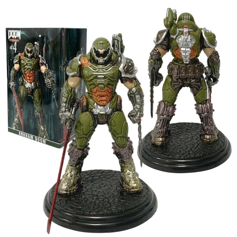 21,5 см Аниме Игра Doom Eternal Охотник большой и сильный Фигурка Действия Механическое Чувство Модель Игрушки Коллекция Фестивальные Подарки