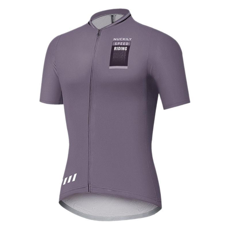Nuckily Men's Summer Cycling Jersey & Short Sleeve Set for Road and Mountain Biking