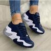 Spring and Autumn New Inner Heightening Platform Muffin and Casual Lace-up Shoes Large Size Women's Shoes