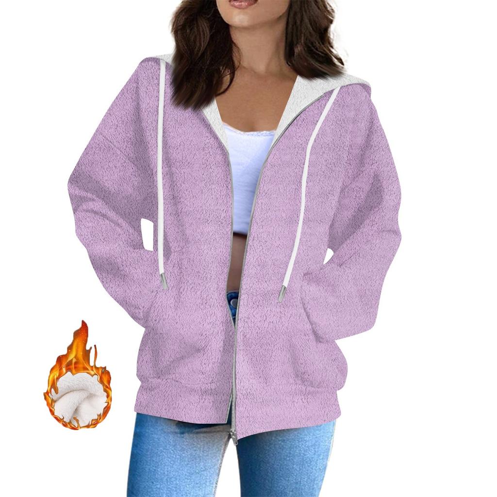 Women's Sweatshirt Sports Flannel Sweatshirt Long Sleeve Top Casual Hoodies Sweatshirt