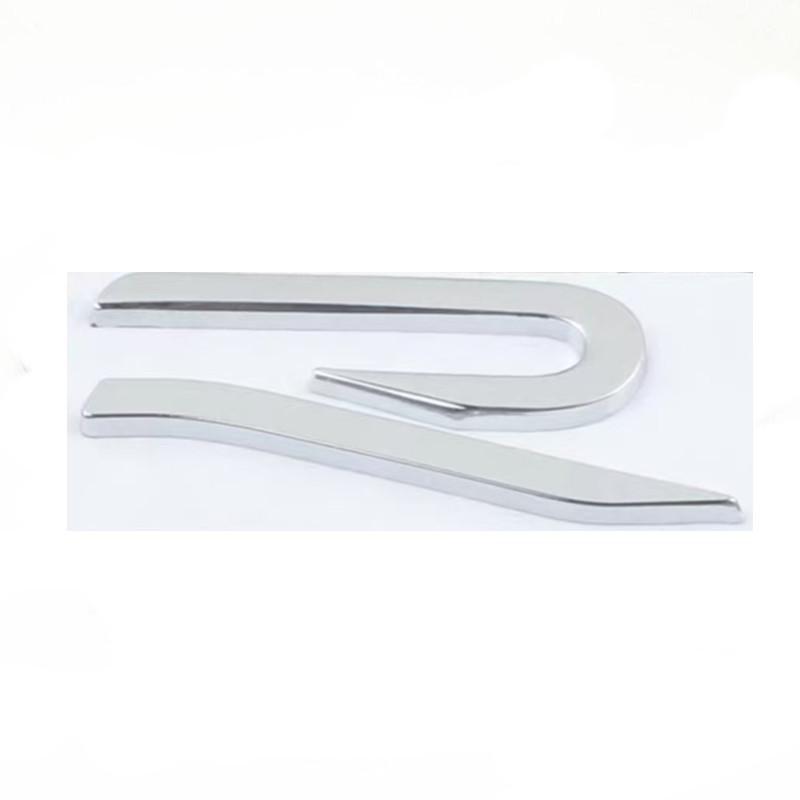 Автомобильная передняя решетка R логотип задний багажник наклейка эмблема значок наклейки для G/olf 5 6 7 8 R LINE B/eetle Pas/sat Ti/guan Je/tta