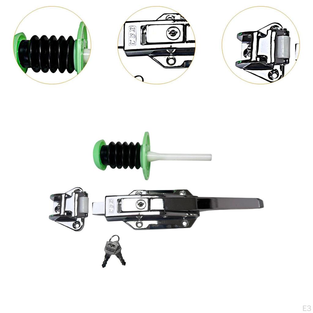 Ручка дверцы холодильника для запирающих механизмов морозильника