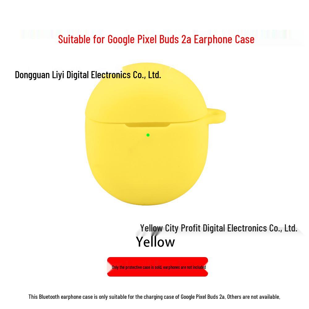 Google Pixel Buds 2 Protective Silicone Charging Case Storage Bag