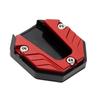 LF# Universal Enlarged Base Aluminium Alloy Kickstand Pad for Motorbike Scooter