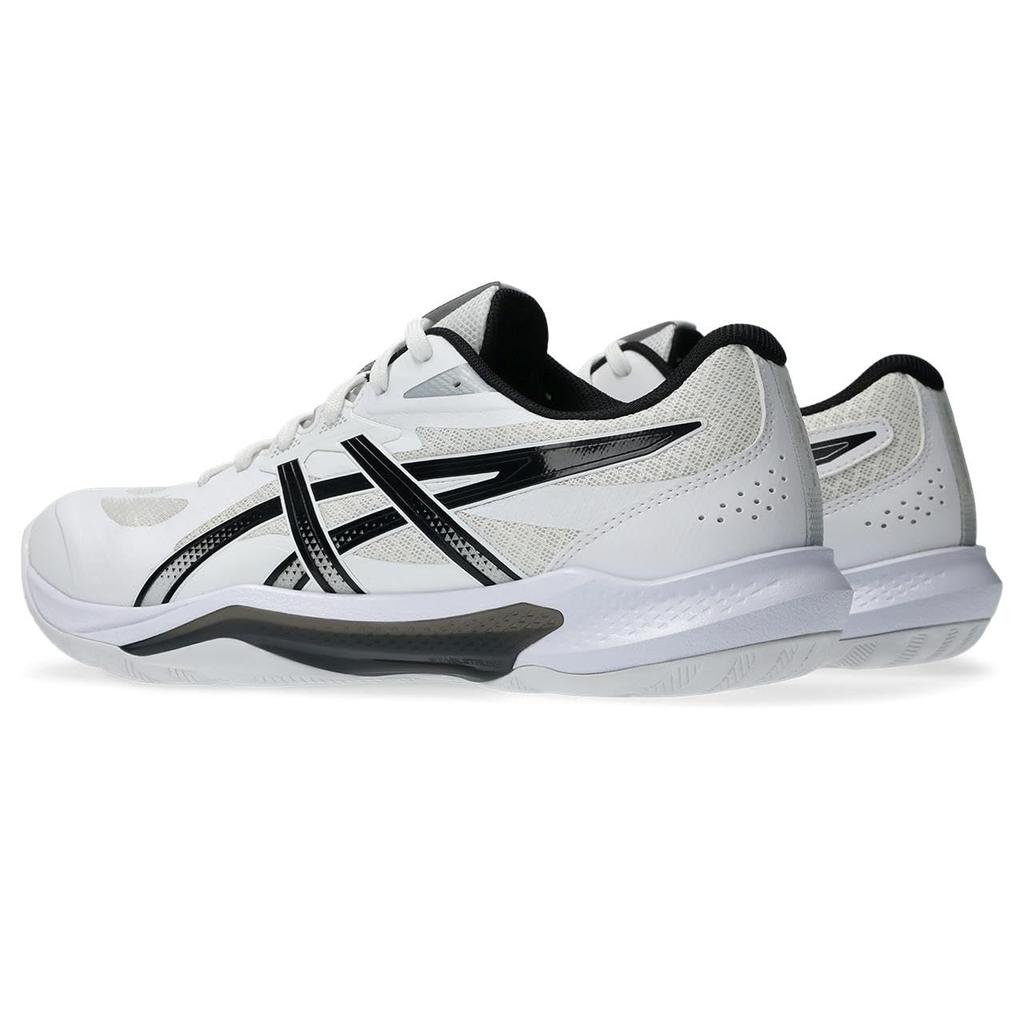 Asics 13 Внутренние спортивные кроссовки Унисекс Размер 100 3E GEL-TACTIC (1073A078), для взрослых, (Белый черный), 25,5 см,