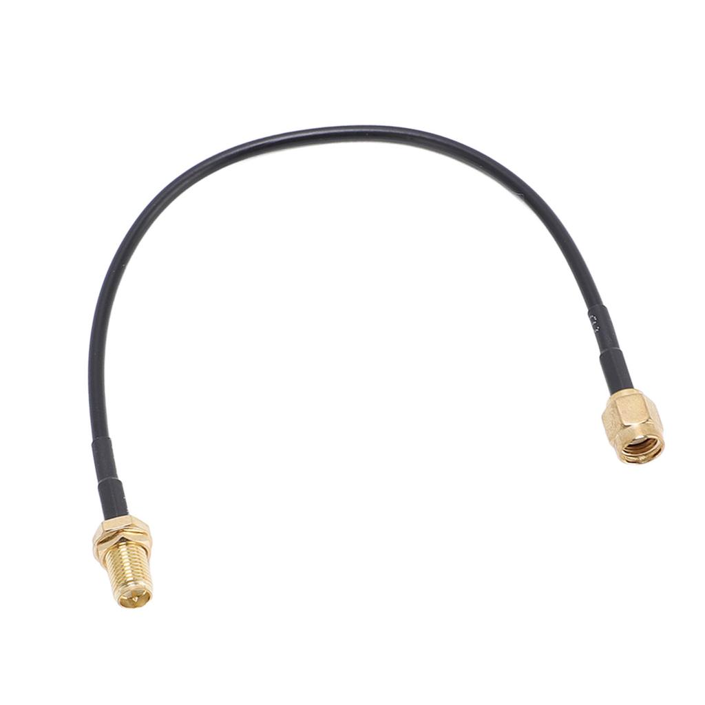 SMA Male to SMA Female Cable RG174 Коаксиальный антенный удлинитель с низкими потерями 15 см Позолоченная латунь